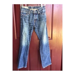 Abercrombie & Fitch Remsen Low Rise Slim Straight